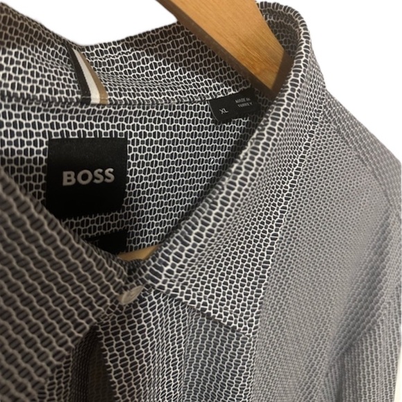 Boss Slim Fit Stretch Long Sleeve Button Down - Picture 5 of 12